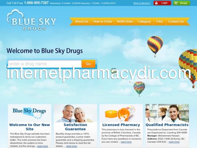 blueskydrugs.com