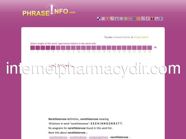 norethisterone.phraseinfo.com