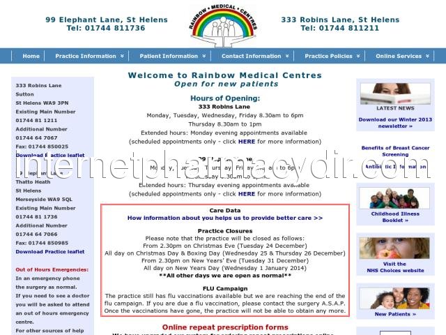 rainbowmedicalcentres.co.uk