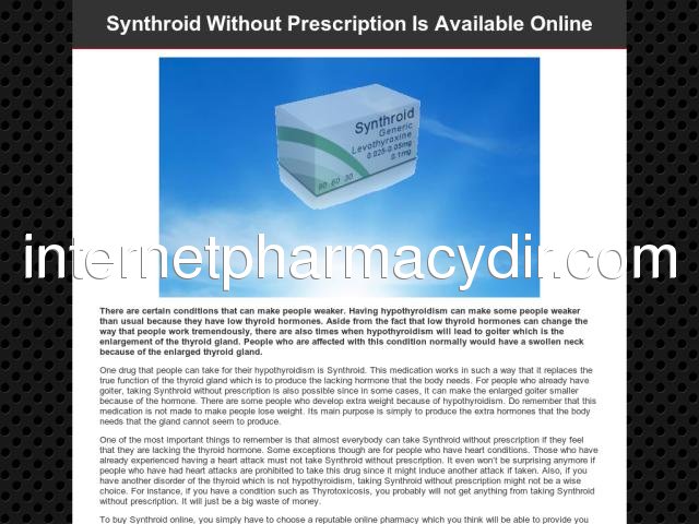 synthroidwithoutprescription.org