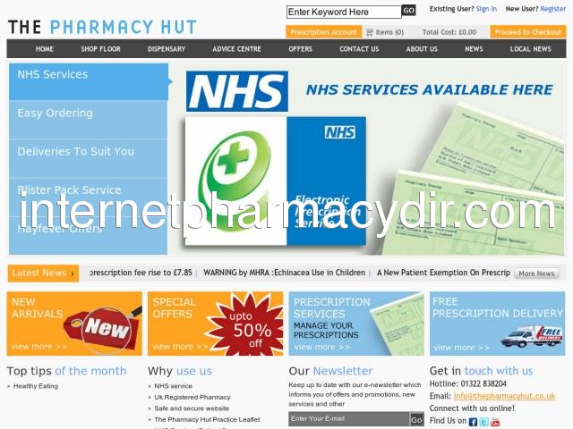 thepharmacyhut.co.uk